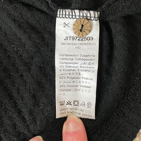 SHEIN Curve 3XL women's black pullover stretchy tank top rounded neckline summer - Picture 9 of 9